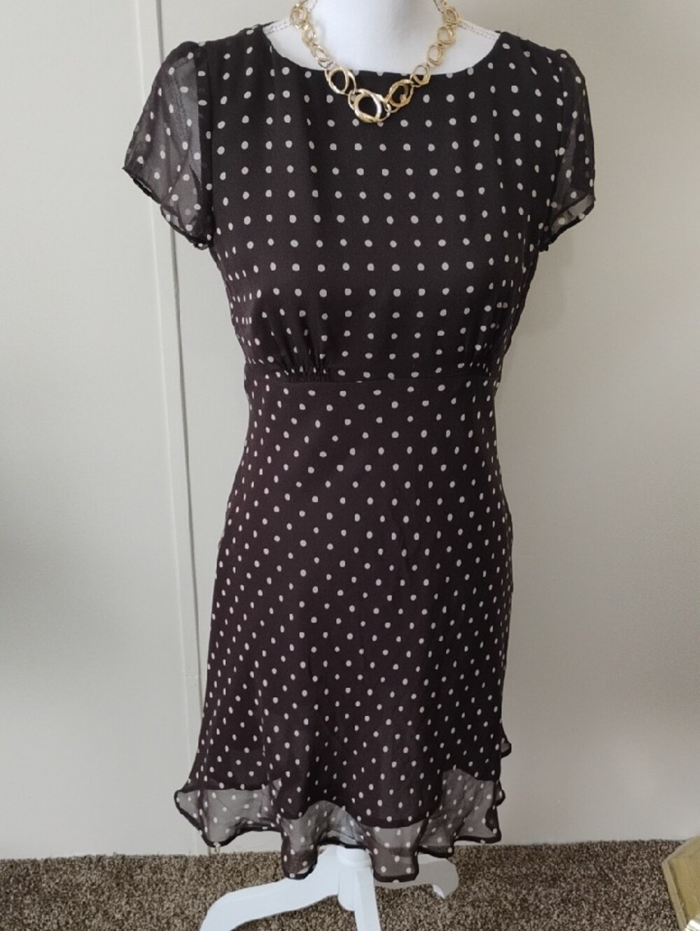 Talbots Silk Mini Dress - Picture 6 of 7